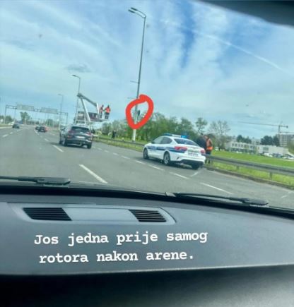 Kamera nakon Arene prije rotora