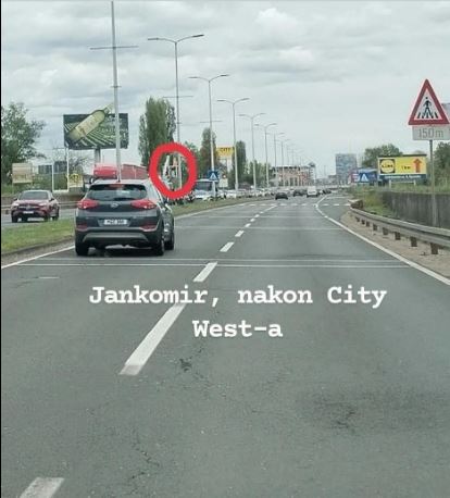 Kamera Jankomir nakon City Center West