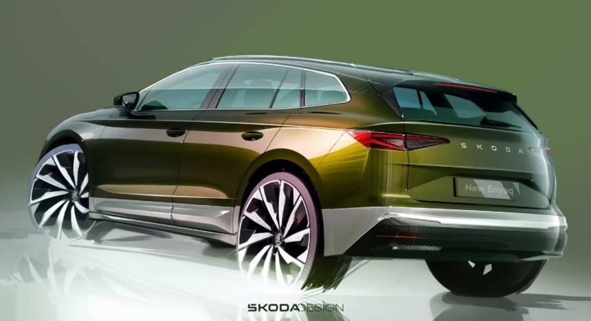 foto skoda potvrdila stize novi enyaq