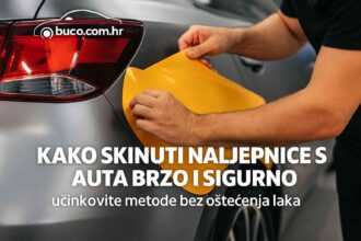 Kako skinuti naljepnice s auta