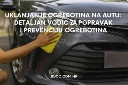Uklanjanje ogrebotina na autu
